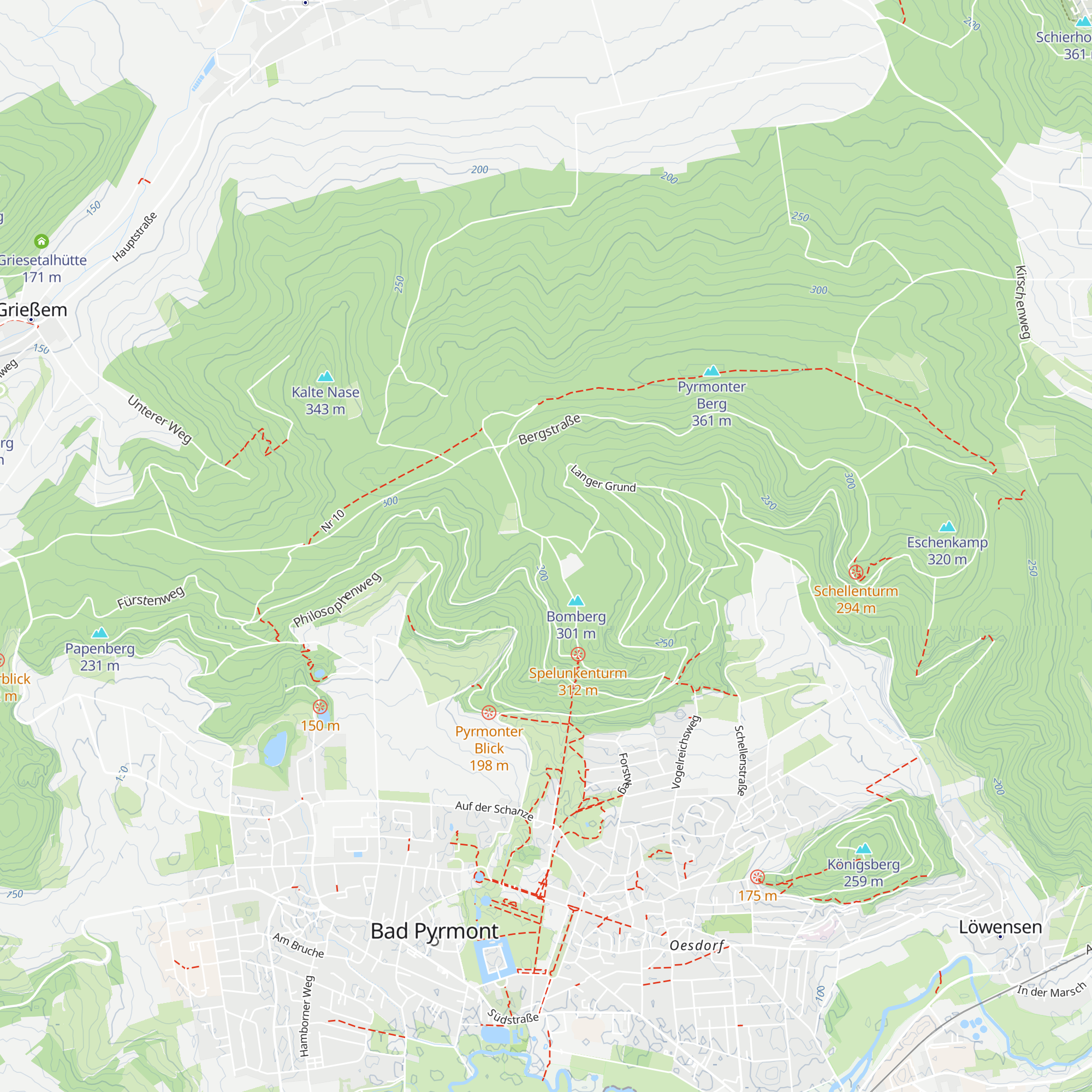 Almhütte map