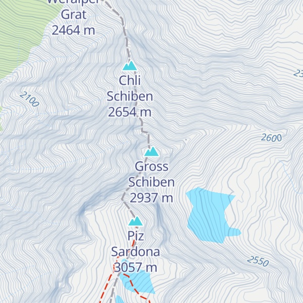 Map of Gross Schiben
