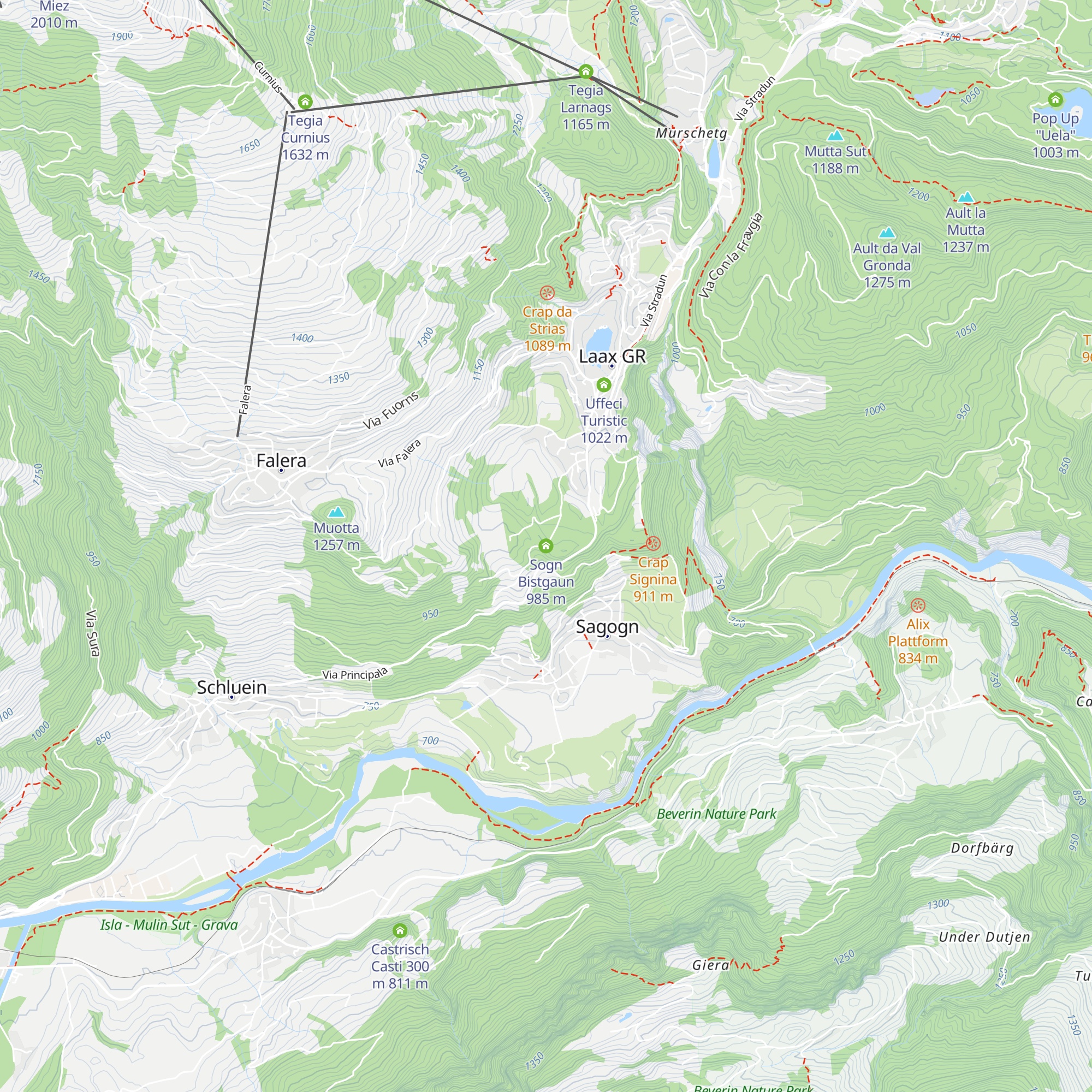 Sogn Bistgaun map
