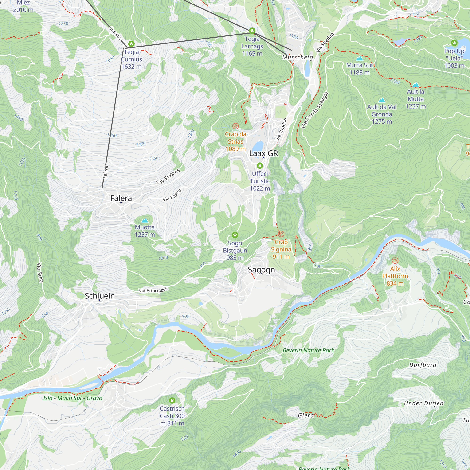 Sogn Bistgaun map