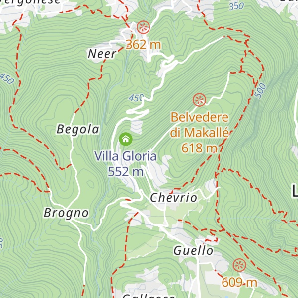 Map of Baita Belvedere