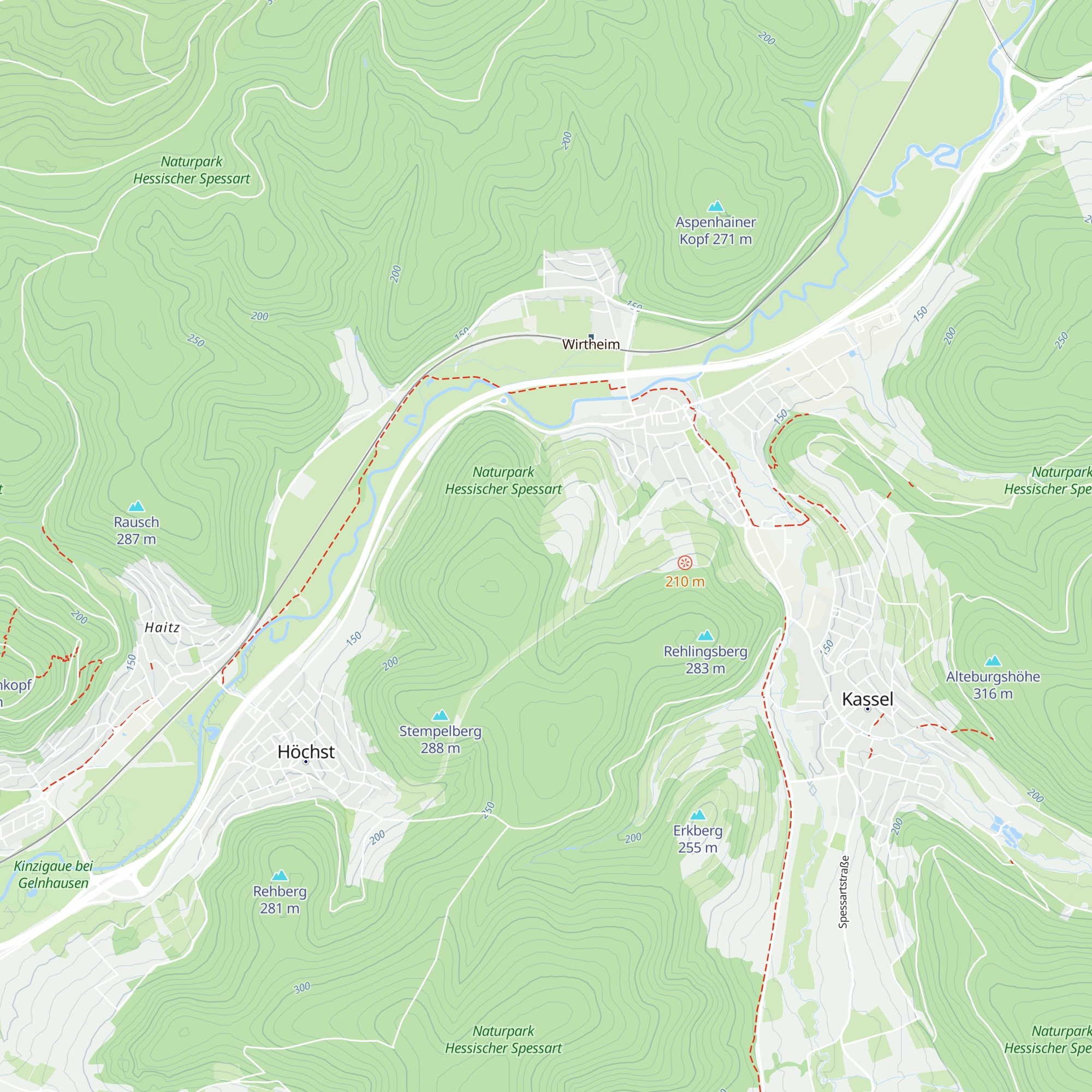 Richard-Acker-Hütte map
