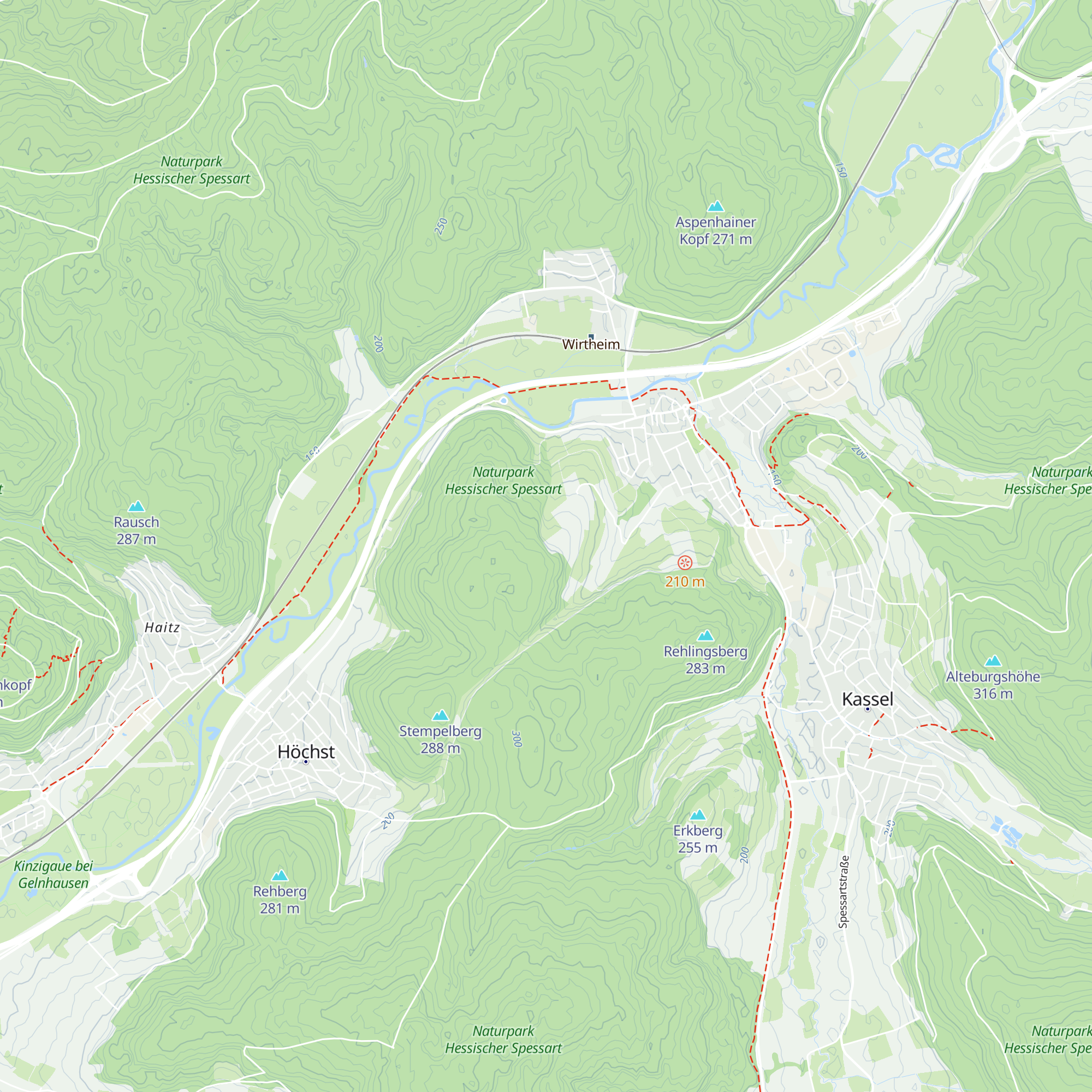 Richard-Acker-Hütte map