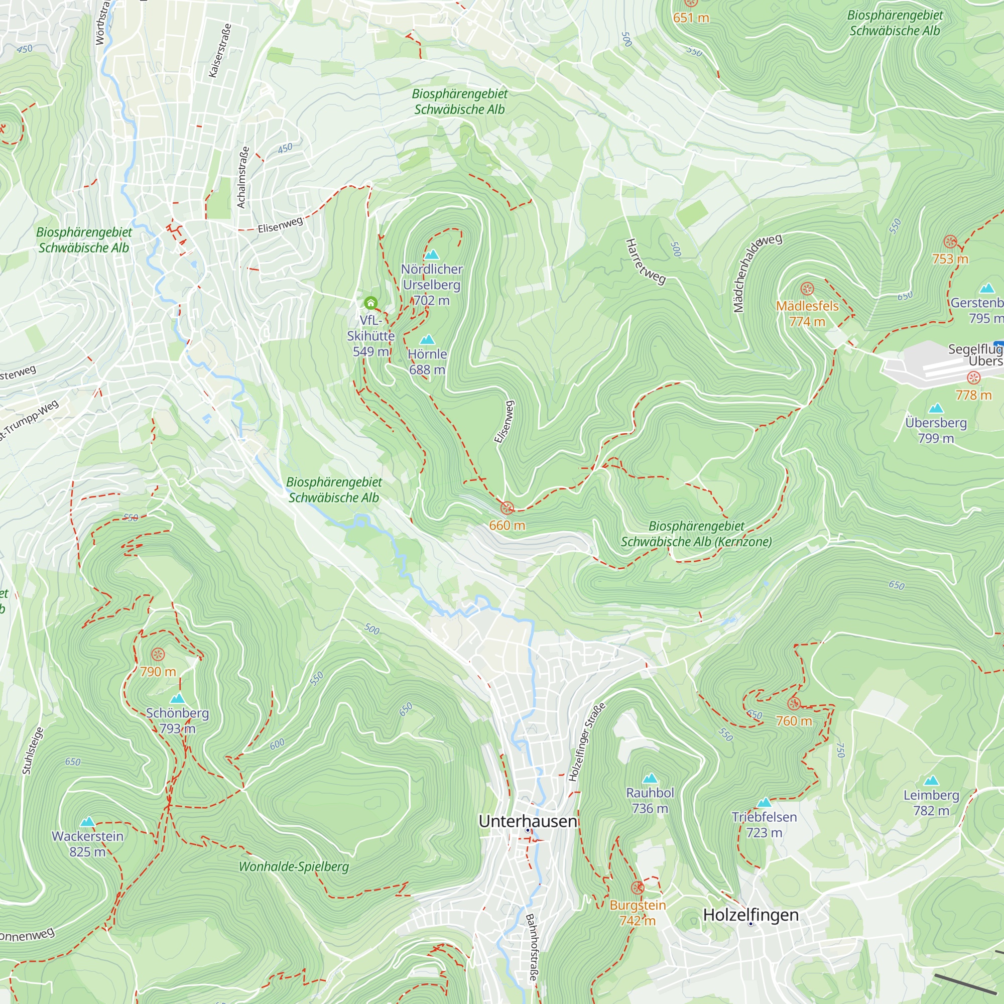 Ernsthütte map