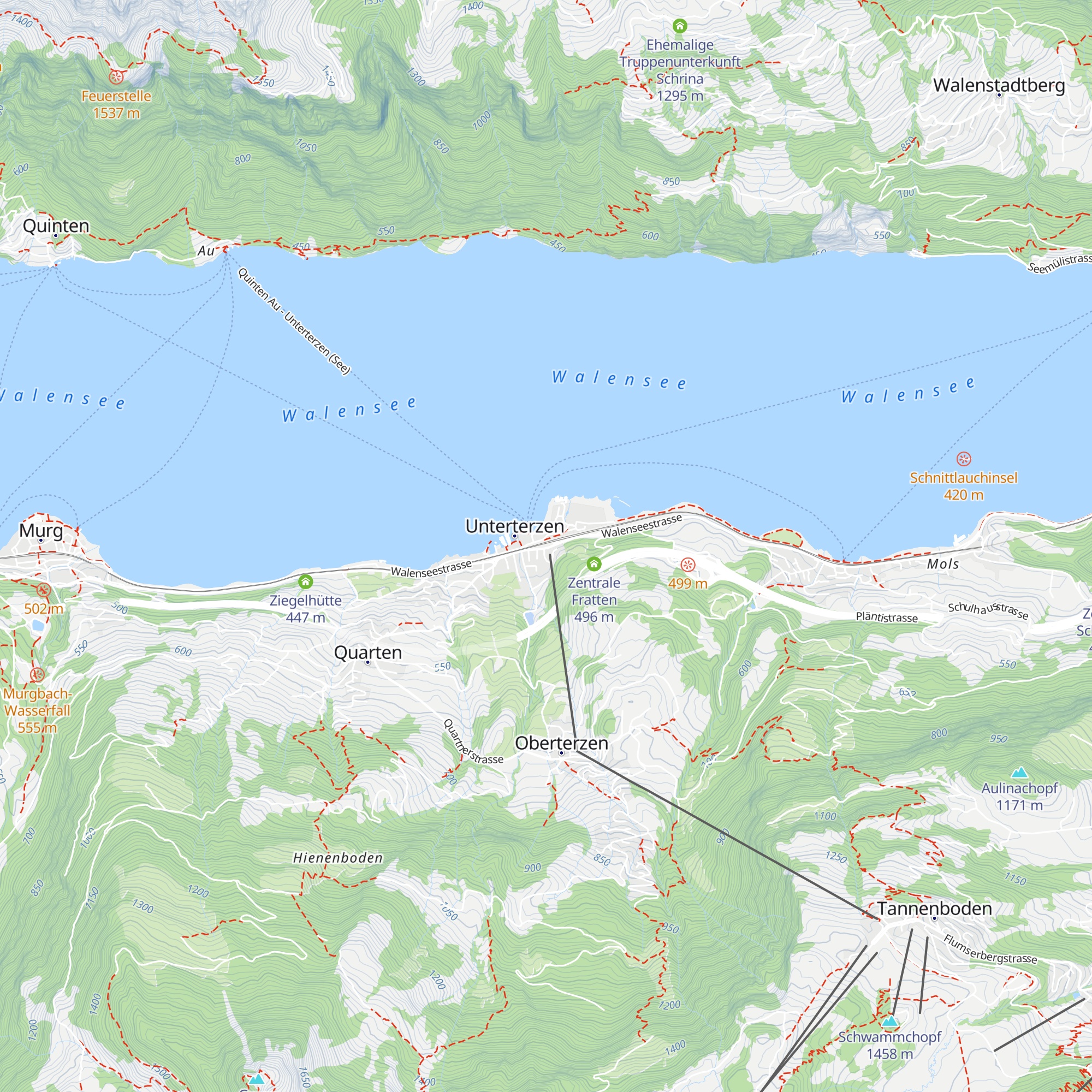 Schuppä Kafi map