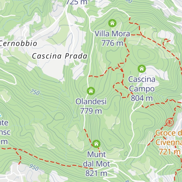 Map of Olandesi