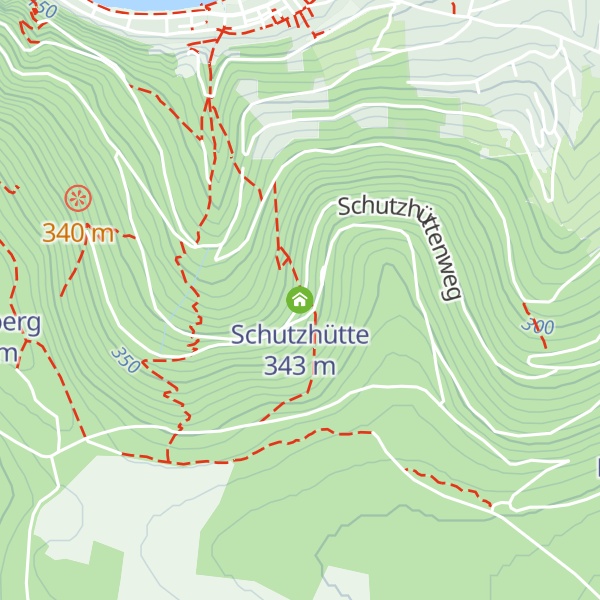 Map of Schutzhütte