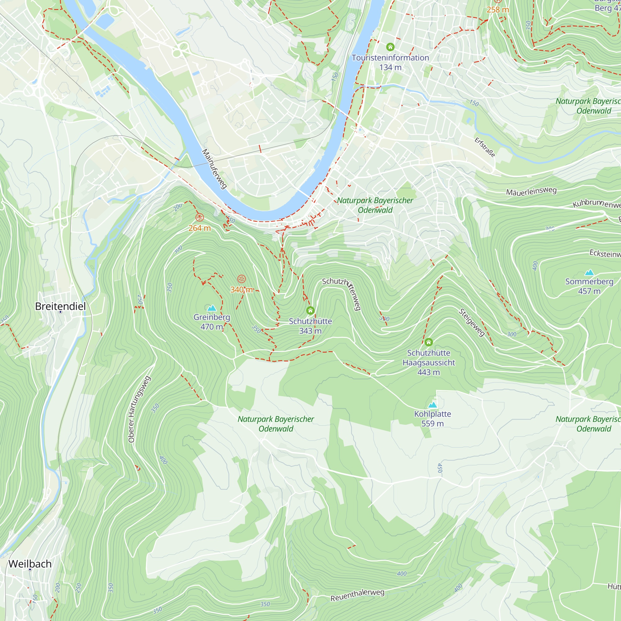 Schutzhütte map