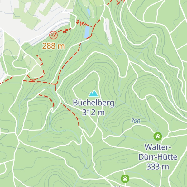 Map of Büchelberg