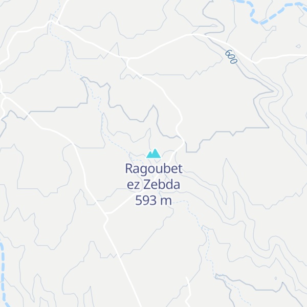 Map of Ragoubet ez Zebda