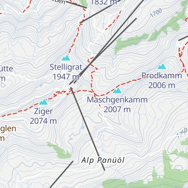 Map of Maschgenlücke