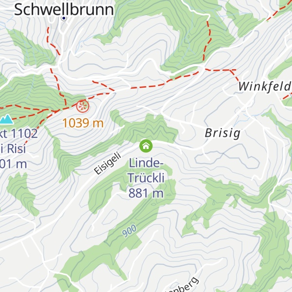 Map of Linde-Trückli