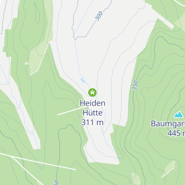 Map of Heiden Hütte