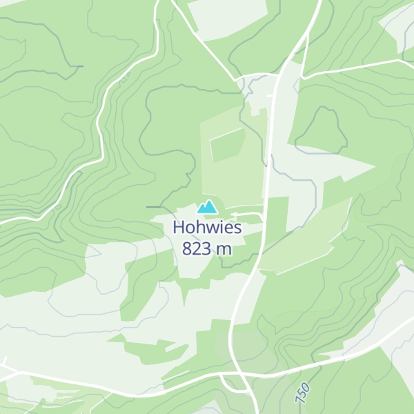Map of Hohwies