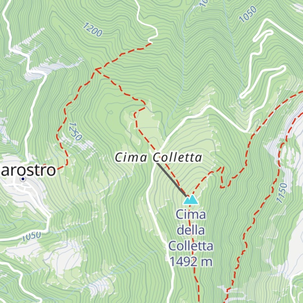 Map of Rifugio Vittorio e Aristide Nassano