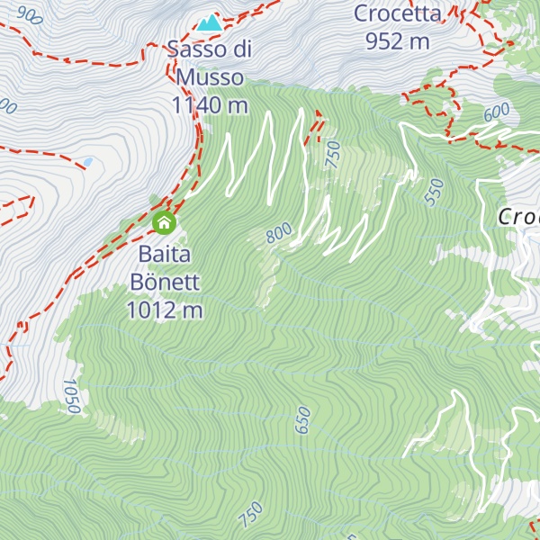 Map of Cappelletta degli Alpini