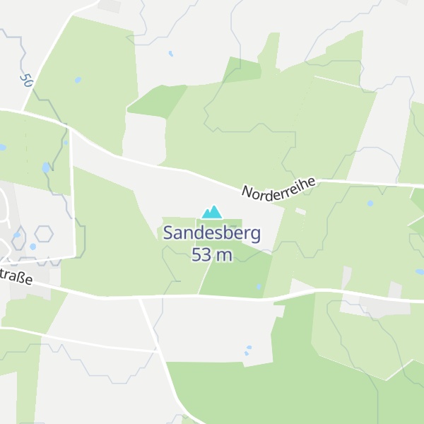 Map of Sandesberg