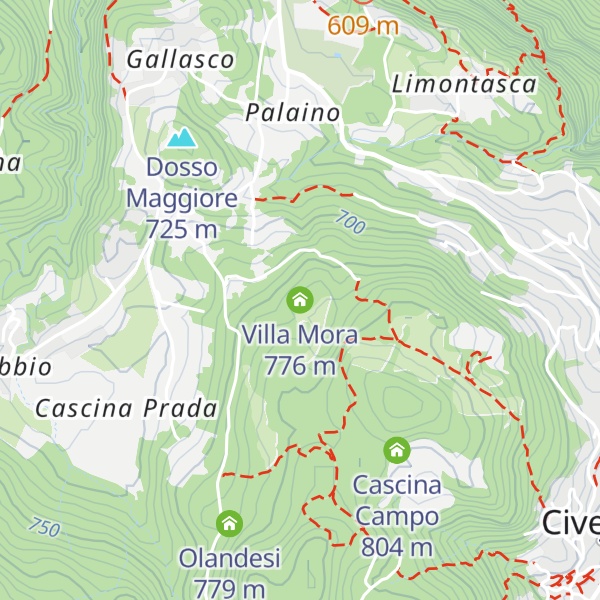 Map of Villa Mora