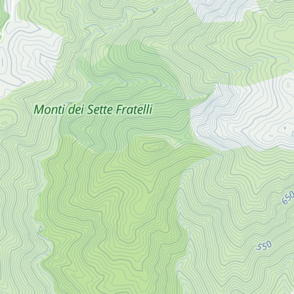 Map of Bruncu su Bagadiu