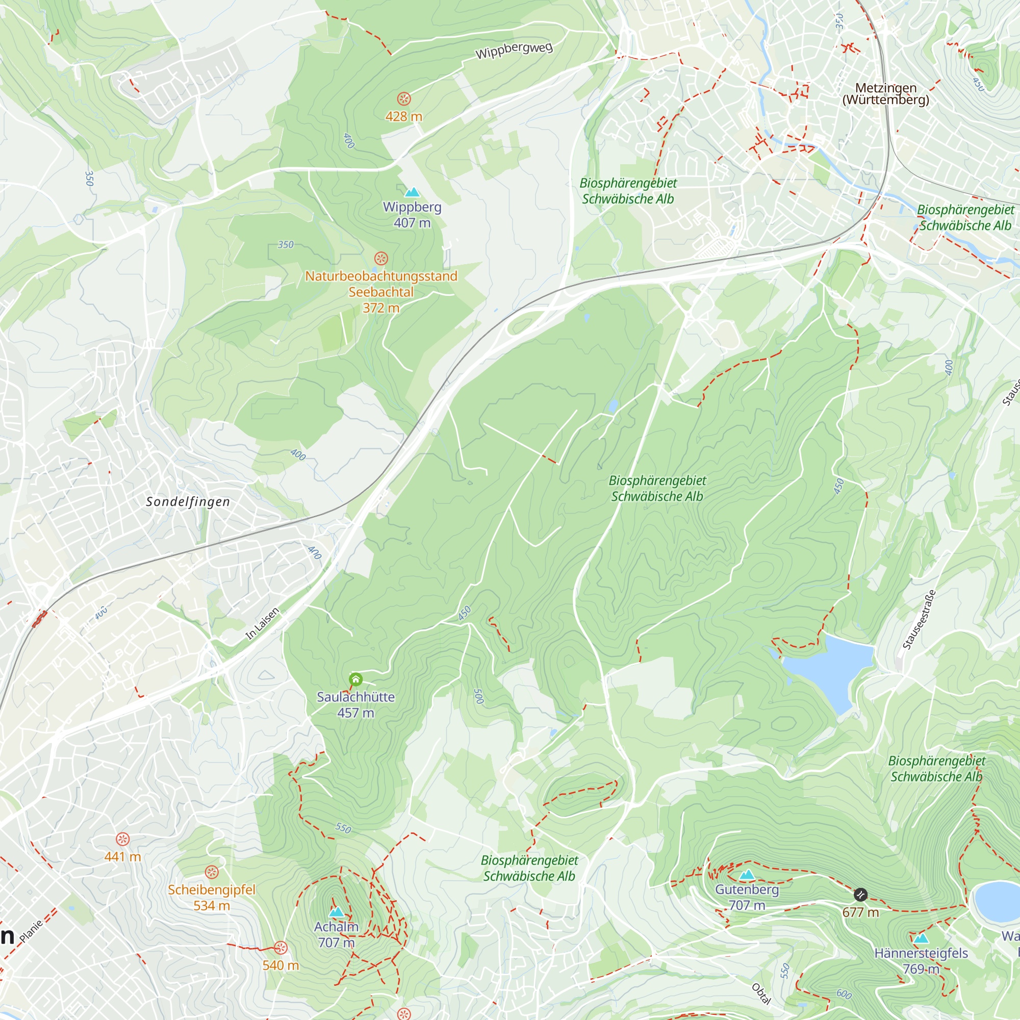 Gautscheich-Hütte map