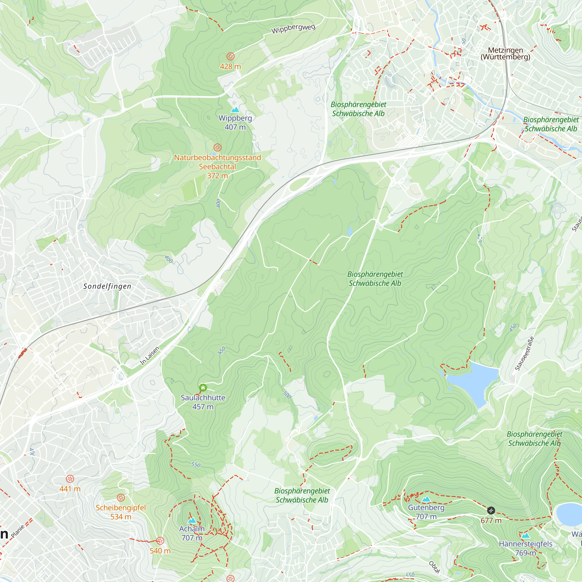 Gautscheich-Hütte map