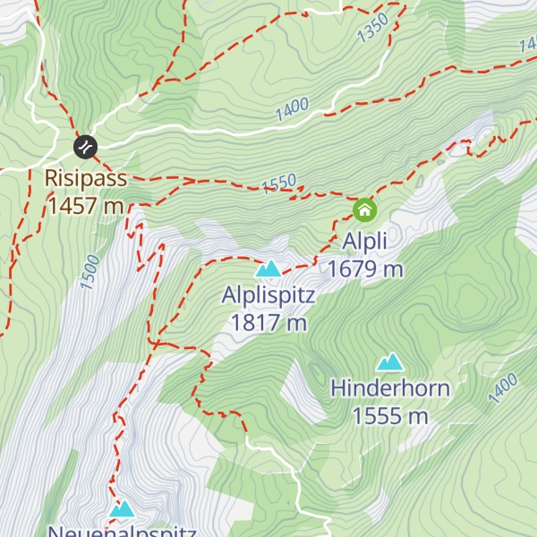 Map of Alplispitz