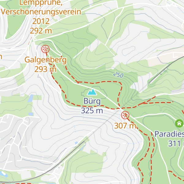 Map of Bürg