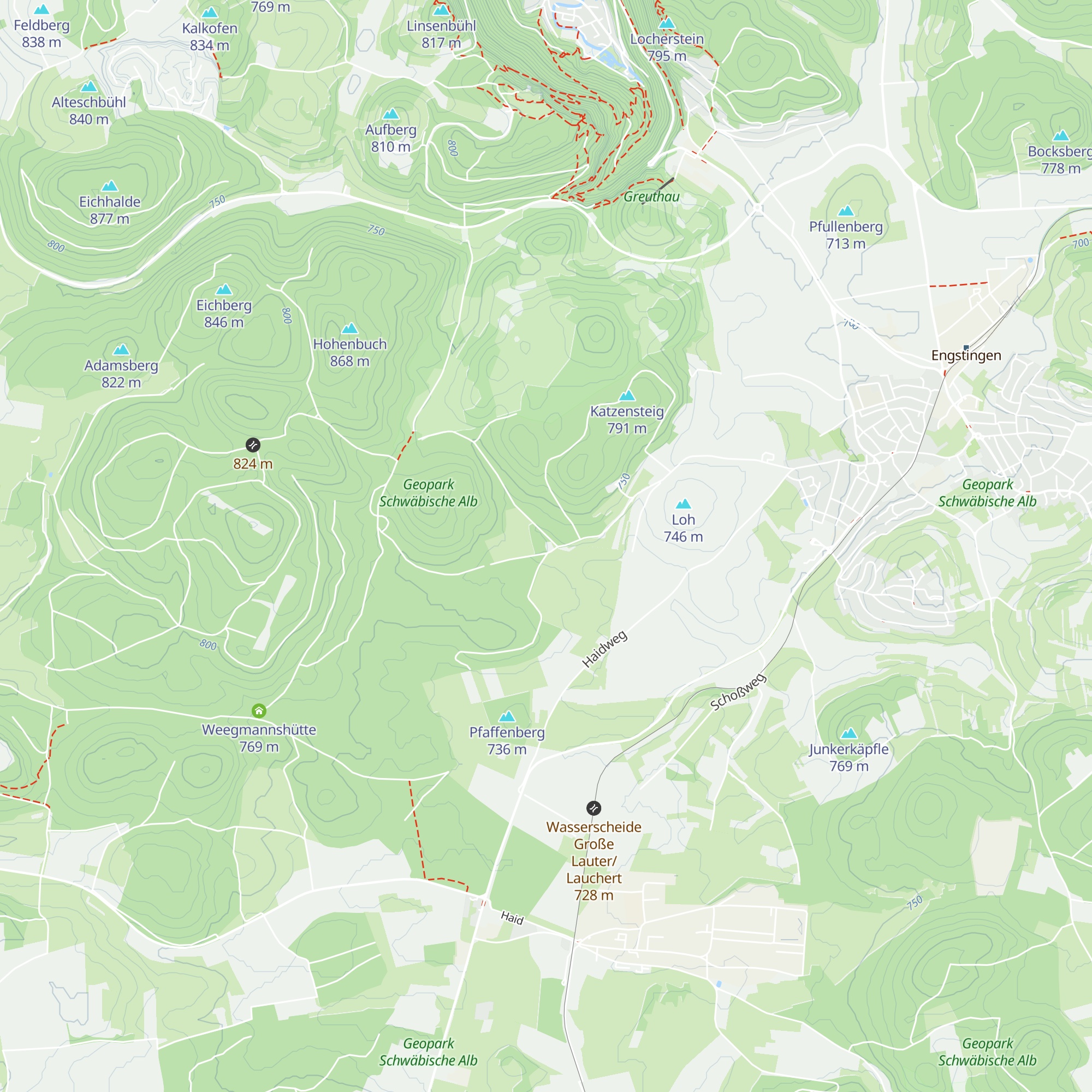 WWW-Hütte map