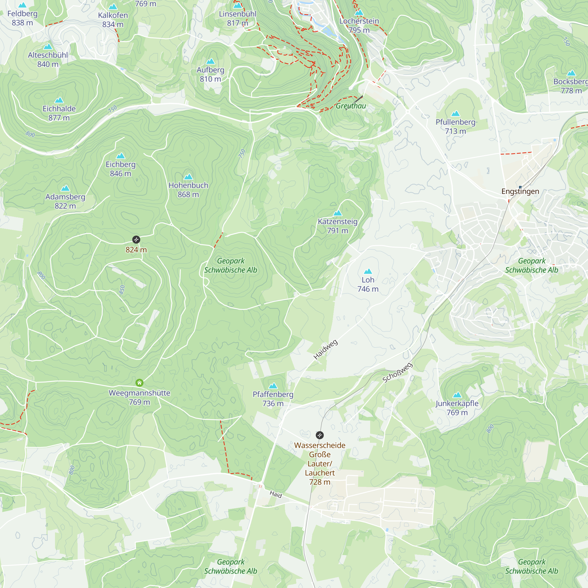 WWW-Hütte map