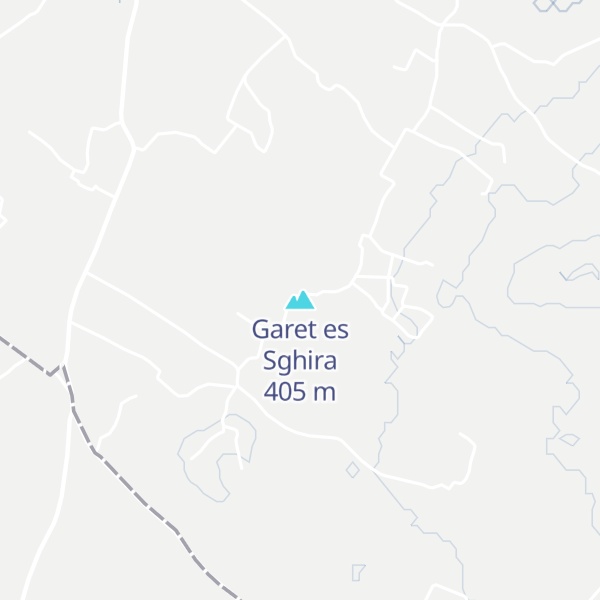 Map of Garet es Sghira