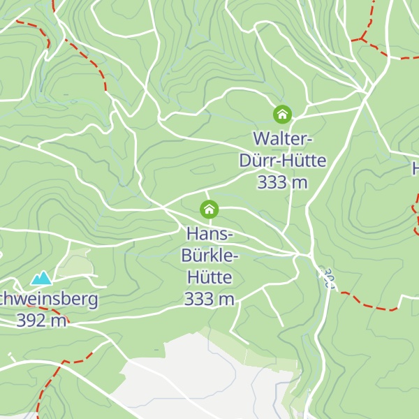 Map of Hans-Bürkle-Hütte