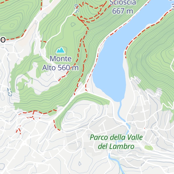Map of Sede Parco Segrino