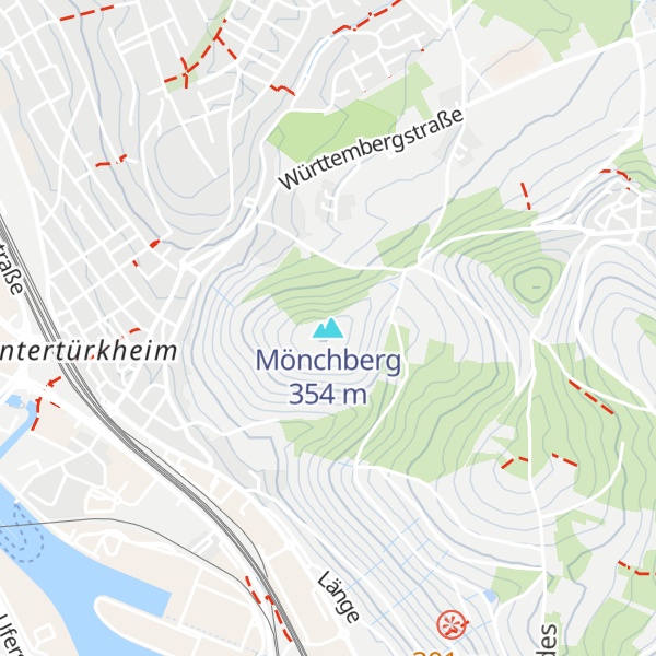 Map of Mönchberg