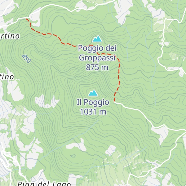 Map of Il Poggio