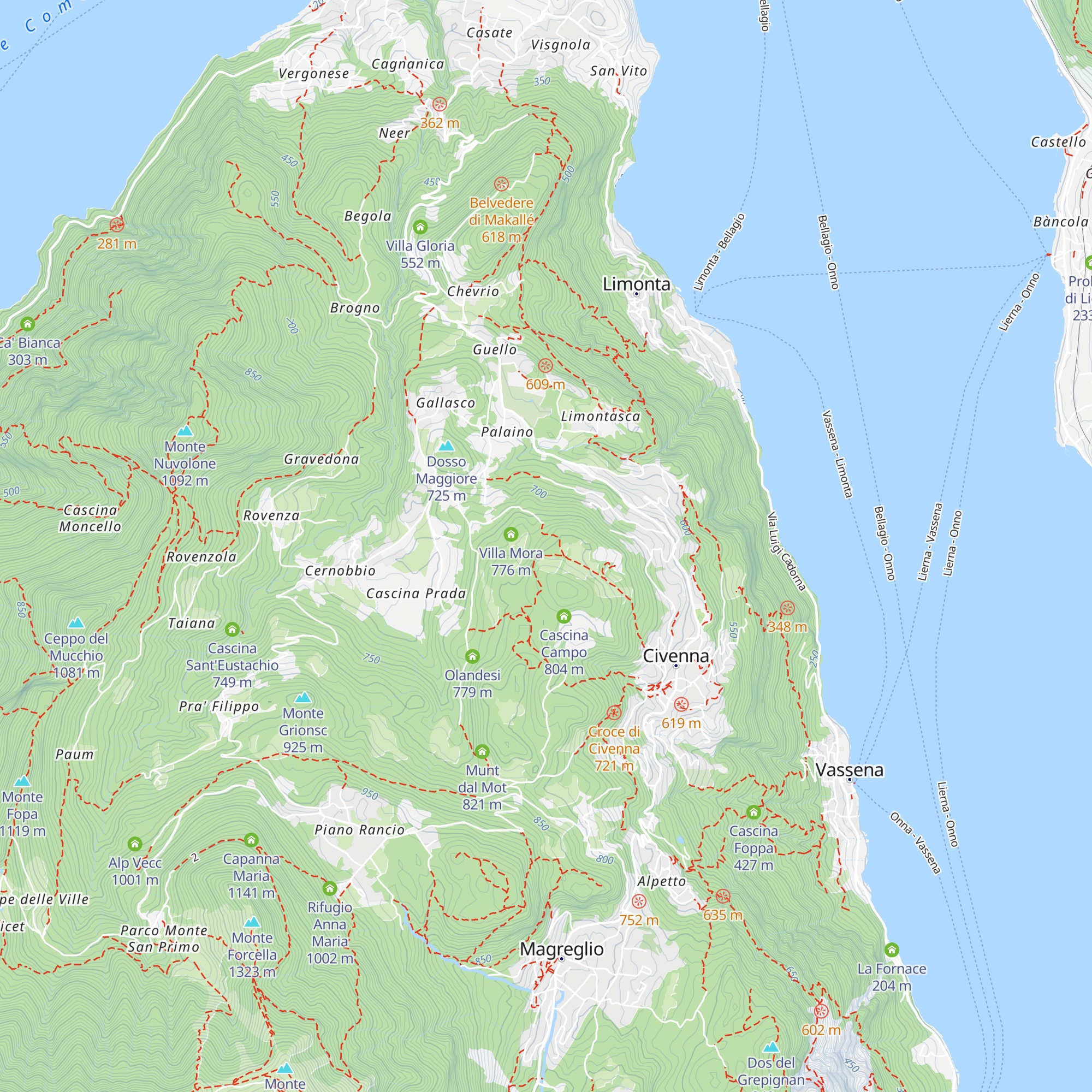 Stalle di Villa Mora map