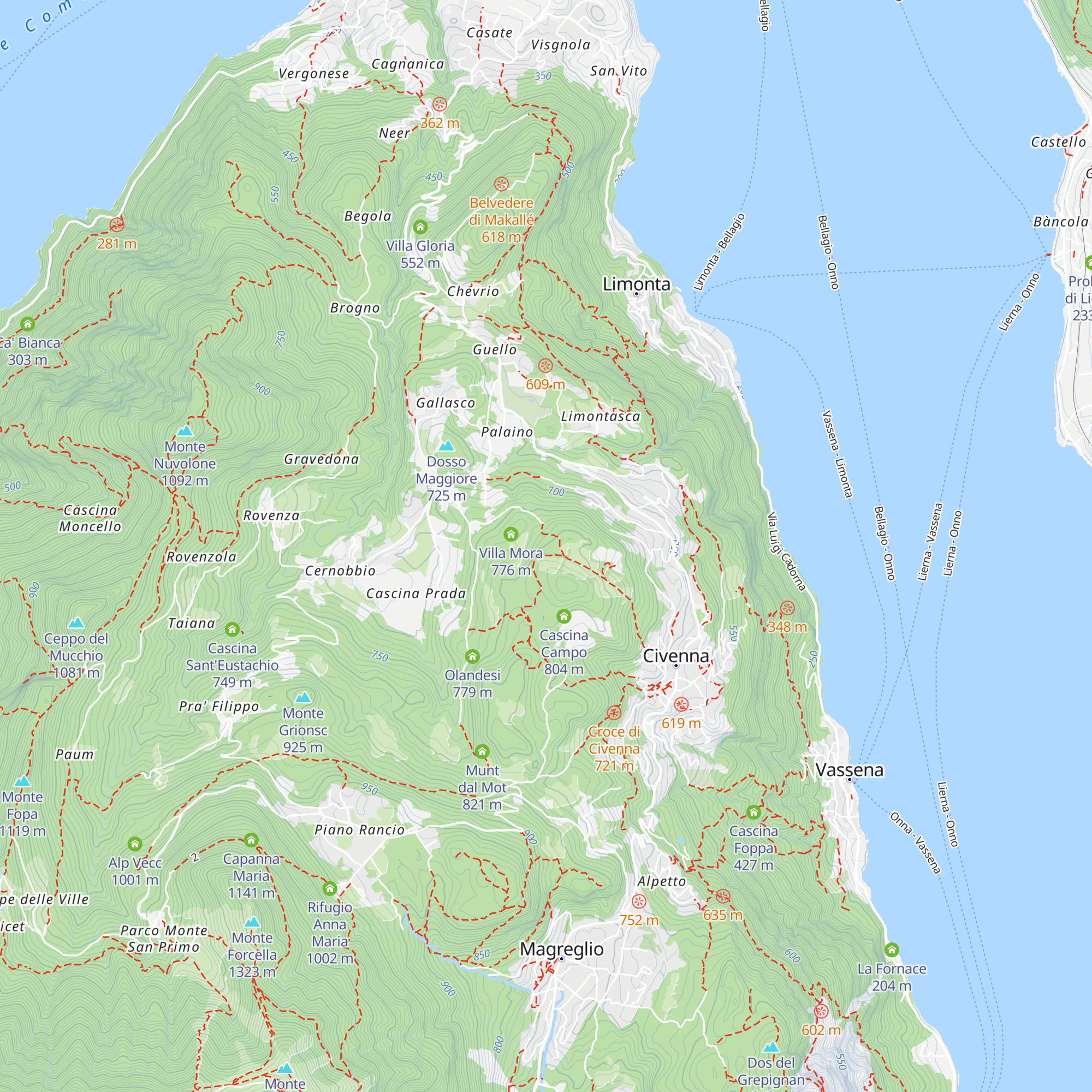 Stalle di Villa Mora map