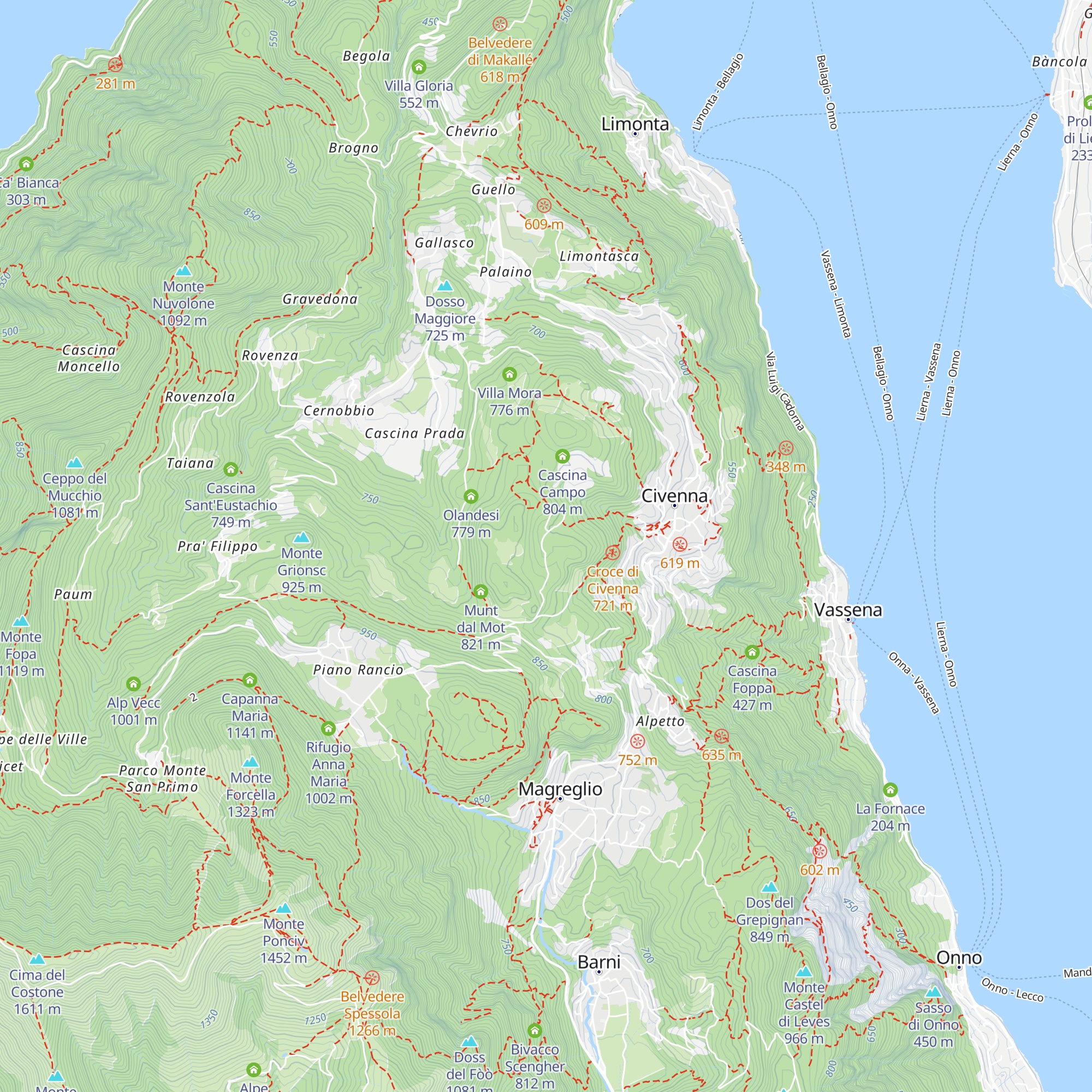 Agriturismo Gallo Rosso map