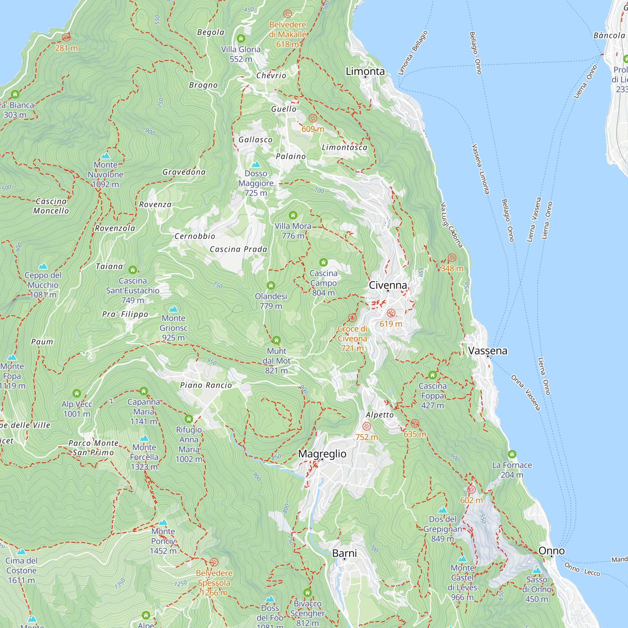 Agriturismo Gallo Rosso map