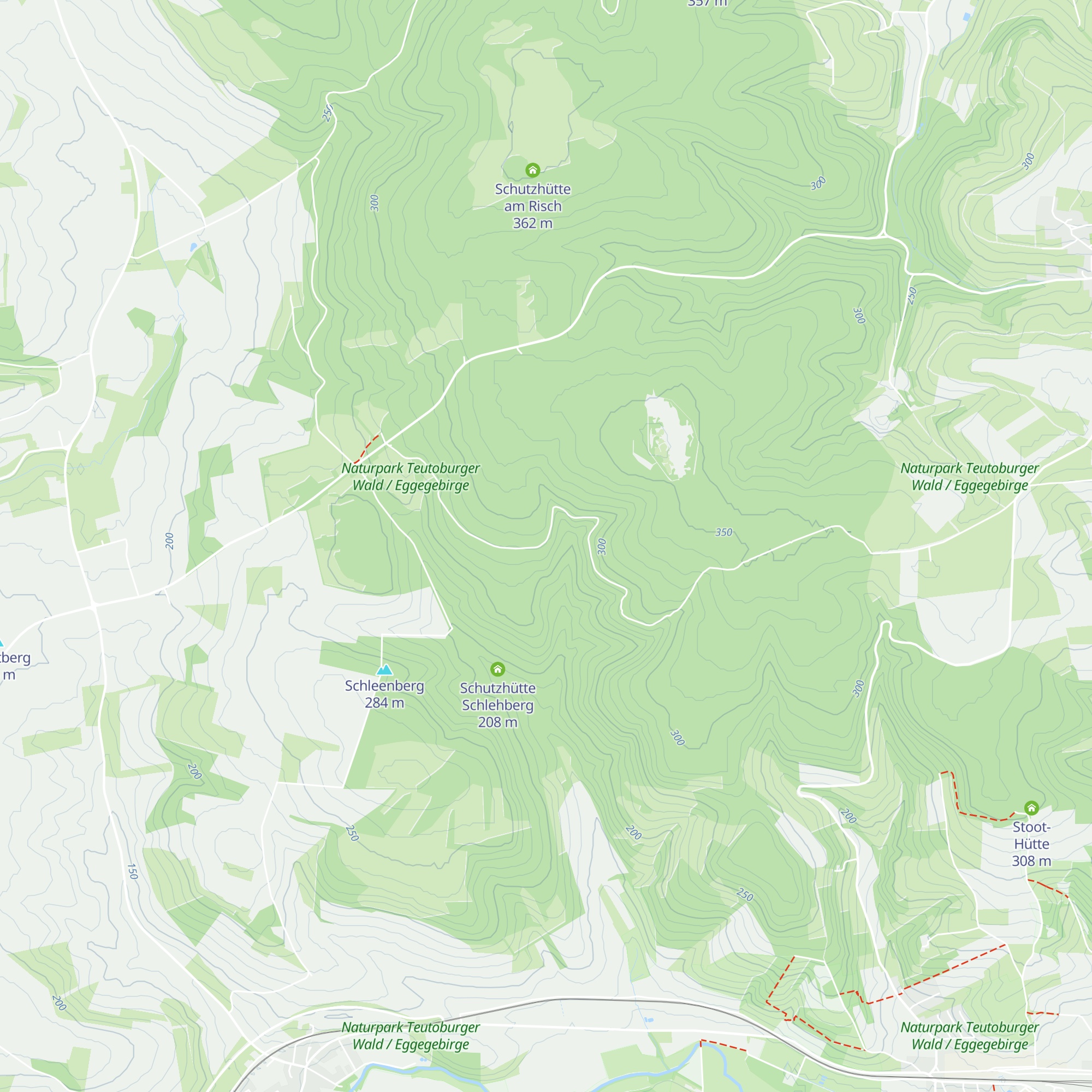 Schutzhütte Fröengrund map
