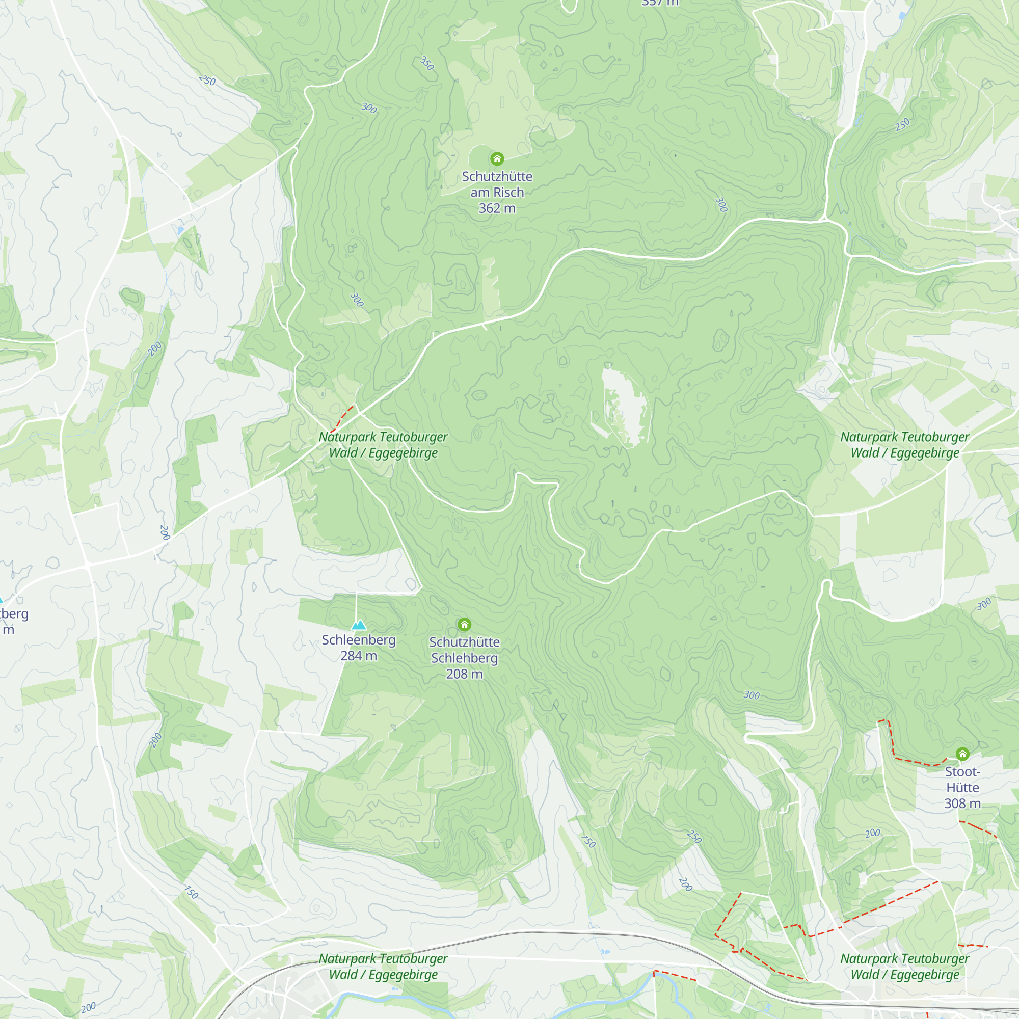 Schutzhütte Fröengrund map