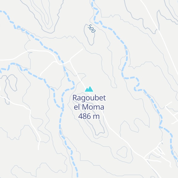 Map of Ragoubet el Moma