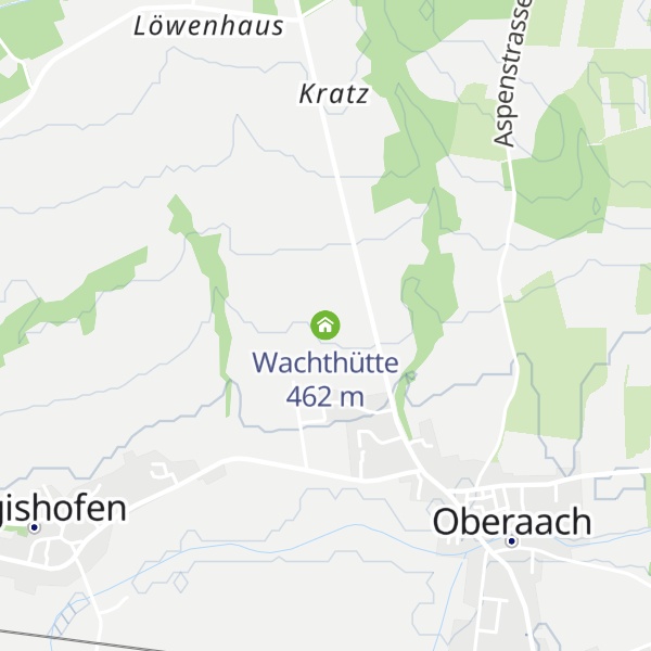 Map of Wachthütte