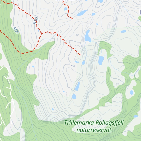 Map of Bjønneskortenatten