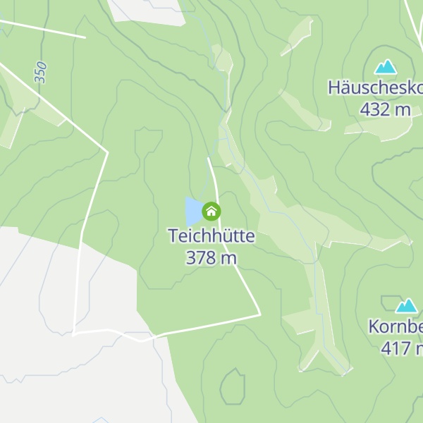 Map of Teichhütte