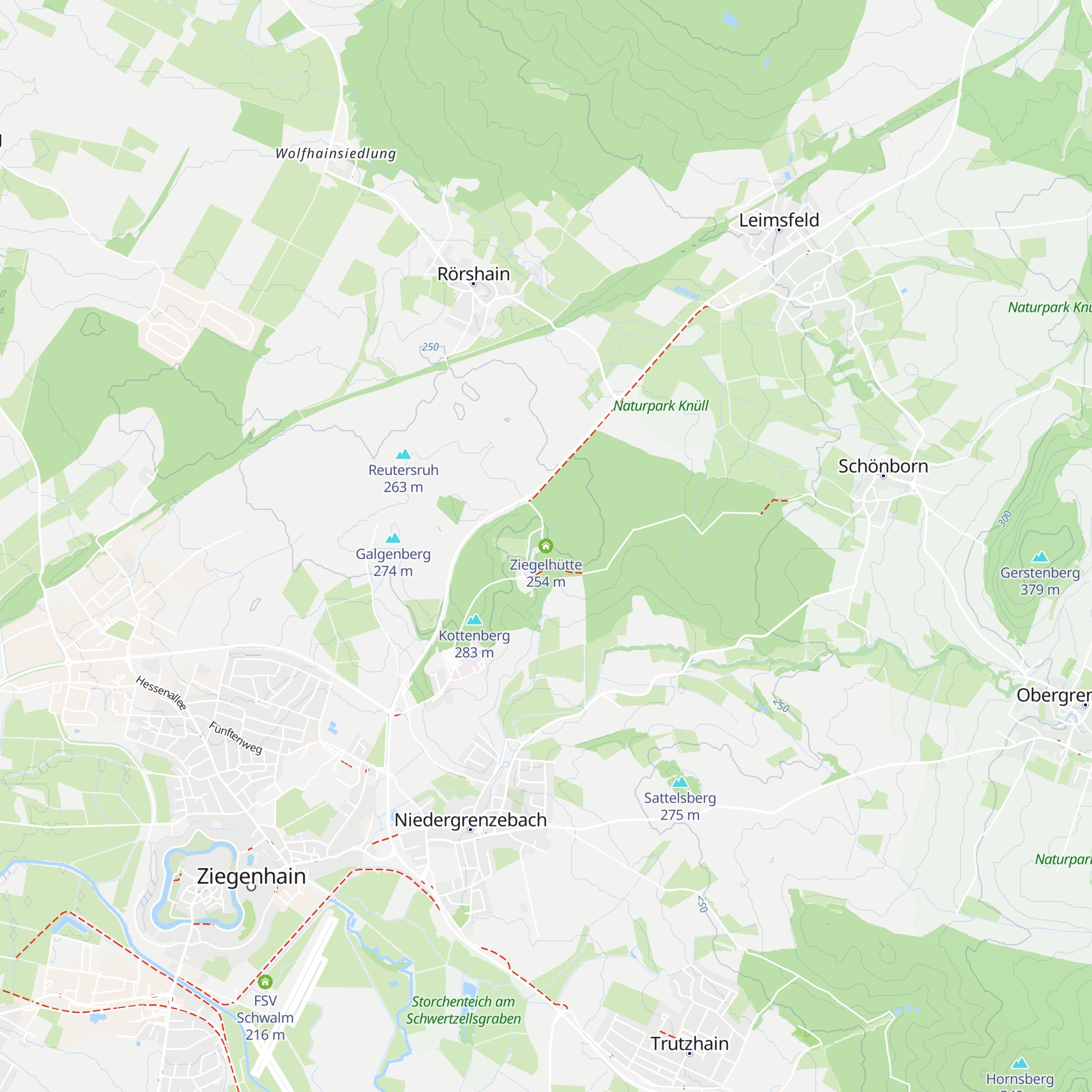 Ziegelhütte map