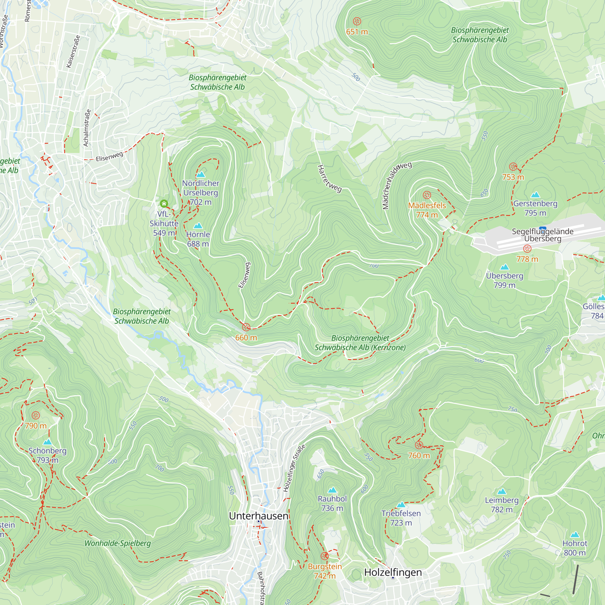Elisenhütte map