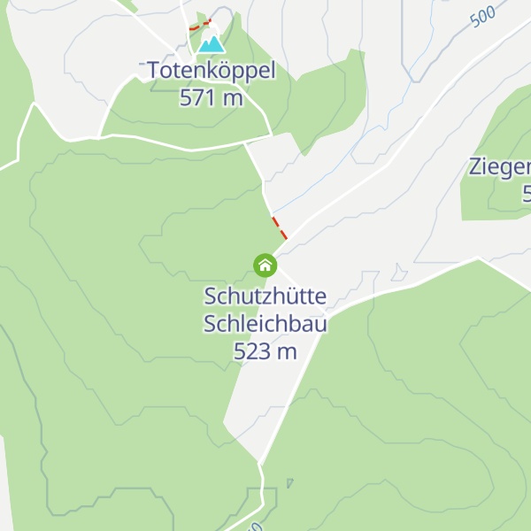 Map of Schutzhütte Schleichbau