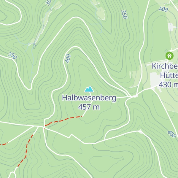 Map of Halbwasenberg