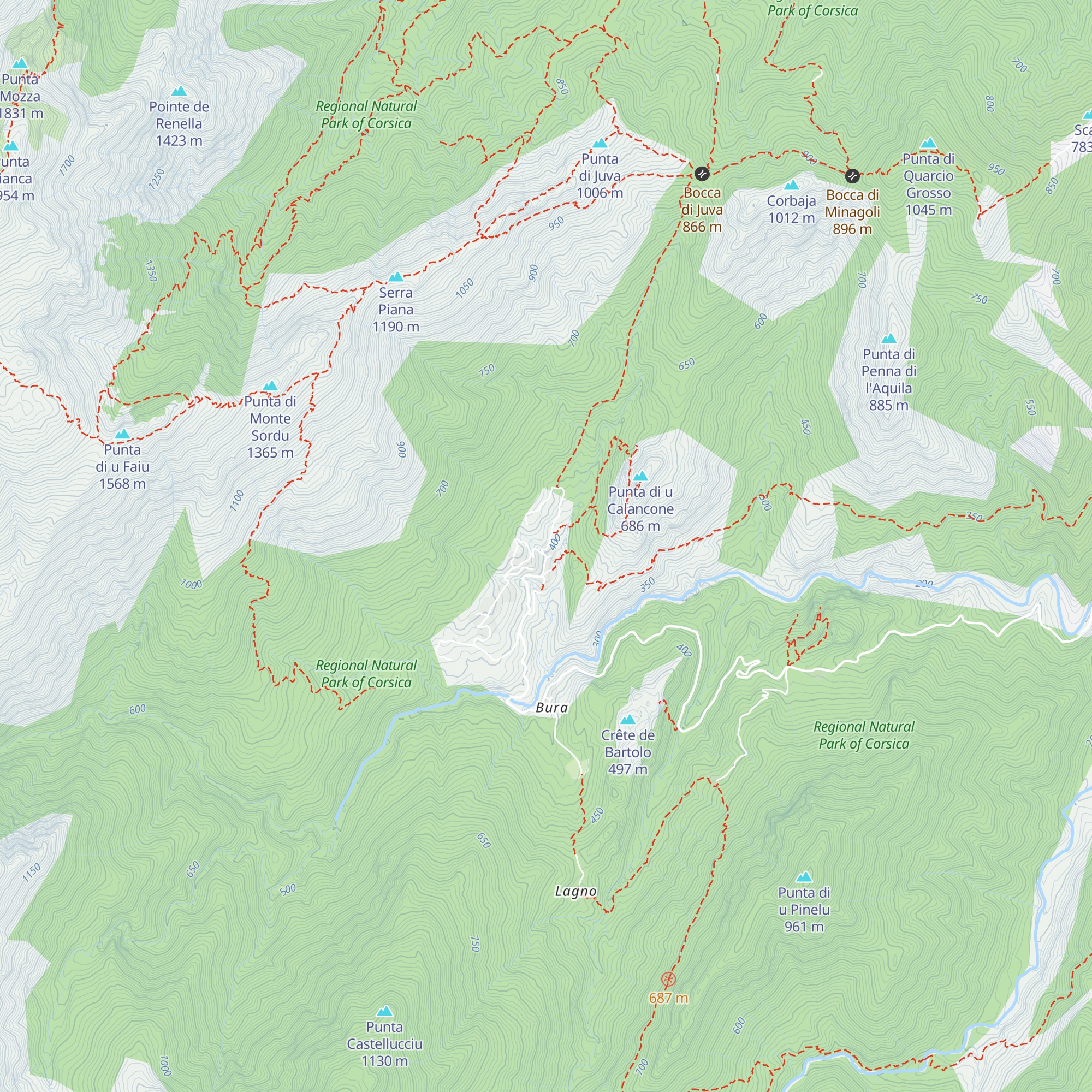 Gîte d'Étape Bocca Bé map