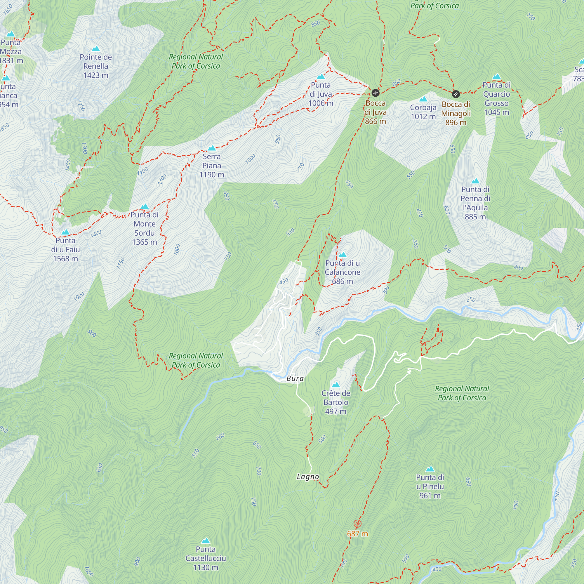 Gîte d'Étape Bocca Bé map